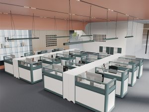 مجموعة مكتب وكرسي حديثة سميكة – المزيج المثالي بين الراحة والأناقة