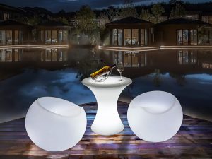 LED Lighting Bar Table - Stylish and Modern Illuminated Furniture