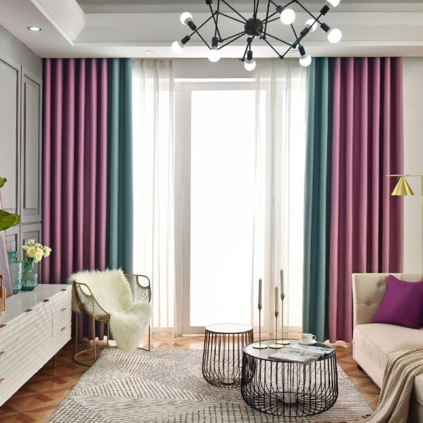 INS Style Modern Simple Curtains – Sleek and Elegant Window Treatments