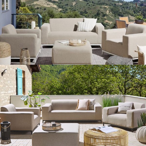 Outdoor Sofa – Waterproof and Sunscreen Protection for Courtyard Villas and More