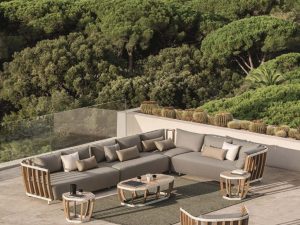 L-Shaped Corner Outdoor Sofa – Luxury and Comfort for Your Outdoor Space