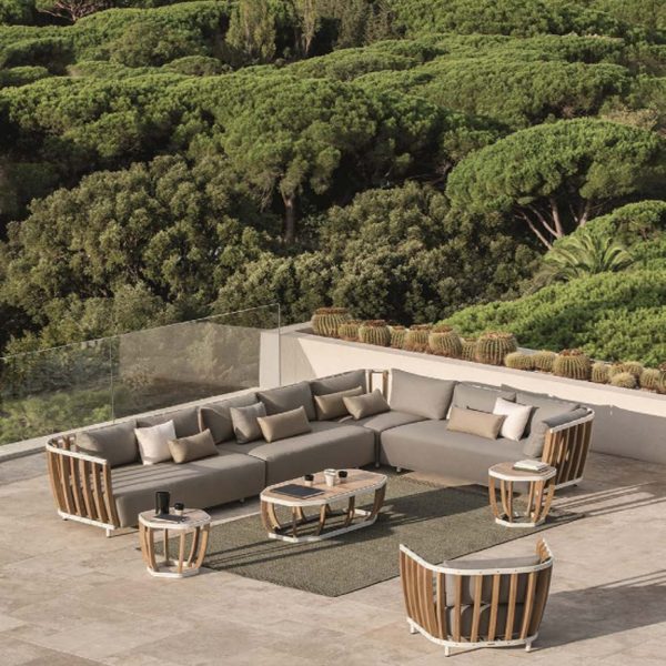 L-Shaped Corner Outdoor Sofa – Luxury and Comfort for Your Outdoor Space