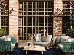 Two Seater Sofa and Table #Model 2500