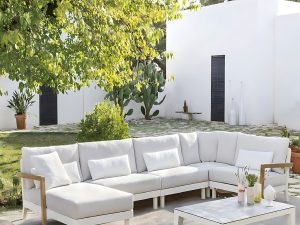 U-Shaped Sofa Set with Right Armrest, Corner Sofa, and Table – Ultimate Comfort and Style