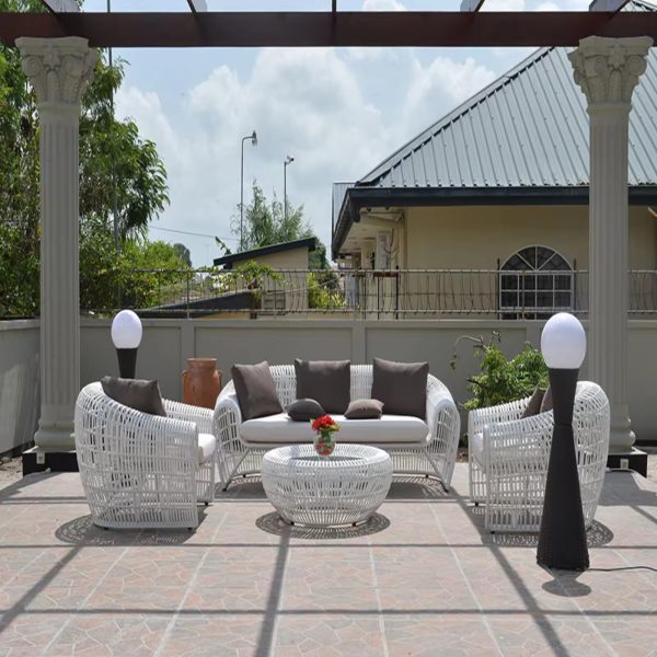 Recliner Multifunctional Porch Backyard Furniture Set – Comfort and Style for Outdoor Living