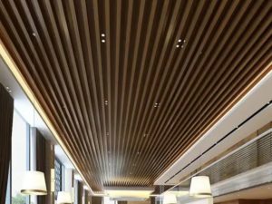 Heat Resistant Soundproof 600x600 Wood Acoustical Ceiling Tiles - China