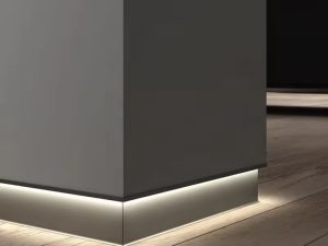 Skirting Board with LED Light