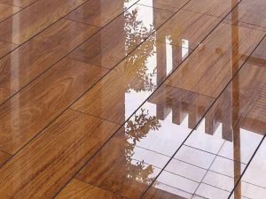 High-Class Very Shiny Waterproof Laminate Flooring – Luxury & Durability