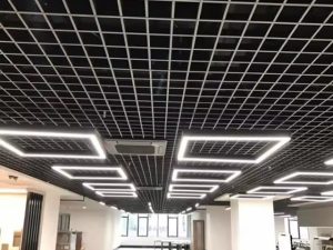 Decorative Grille Ceiling - Metal Aluminium Grid Ceiling System