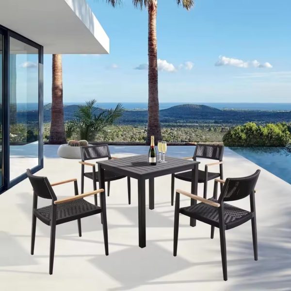 High-End Commercial Outdoor Patio Dining Table – Luxury and Durability Combined