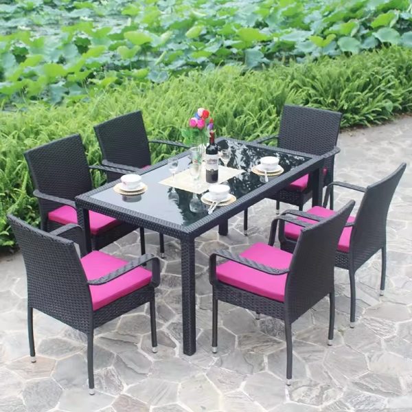 High-End Dining Chair and Table Set – Elegance and Comfort for Luxurious Dining