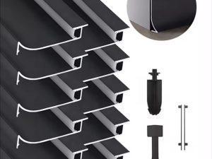 Baseboard Molding Skirting Board with LED Light Channel – Modern & Stylish