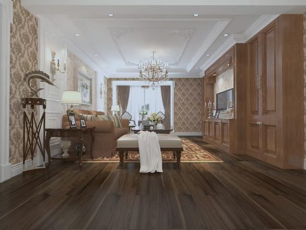 Bergeim Floors Brush Luxury Hardwood Floor Multilayer Engineered Wooden Flooring