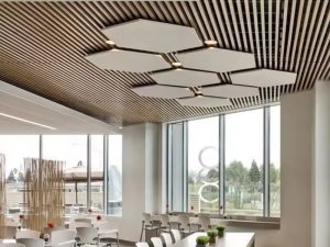 ManyBest Sound Absorbing Aluminum Acoustic False Ceiling Board