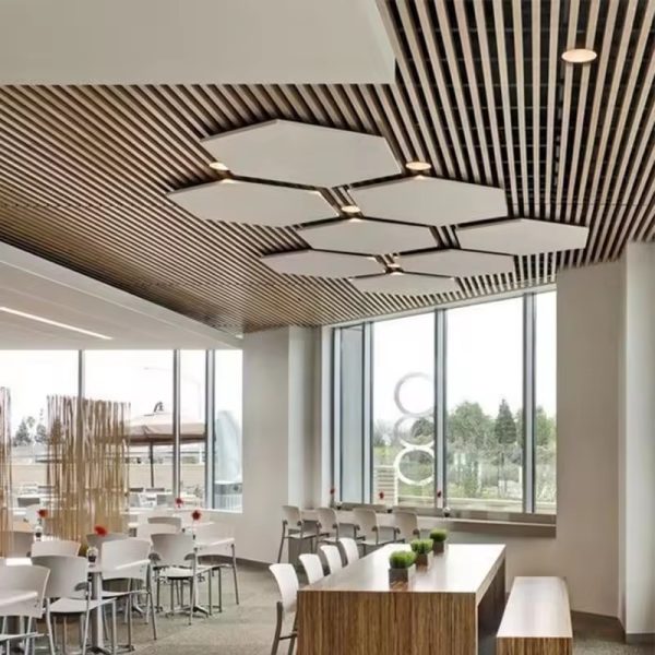 ManyBest Sound Absorbing Aluminum Acoustic False Ceiling Board