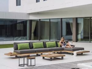 Villa Courtyard Outdoor Sofa – Luxury and Comfort for Your Outdoor Living Space