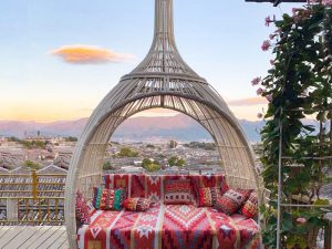 Outdoor Love Bird's Nest Creative Swing – A Romantic Retreat for Your Garden