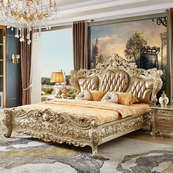 Five-Star Luxury Hotel Guest Room Furniture – European Master Bedroom Collection