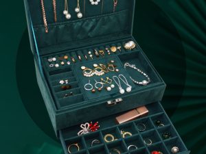 صندوق هدايا أنيق لتغليف المجوهرات - عرض متطور وآمن