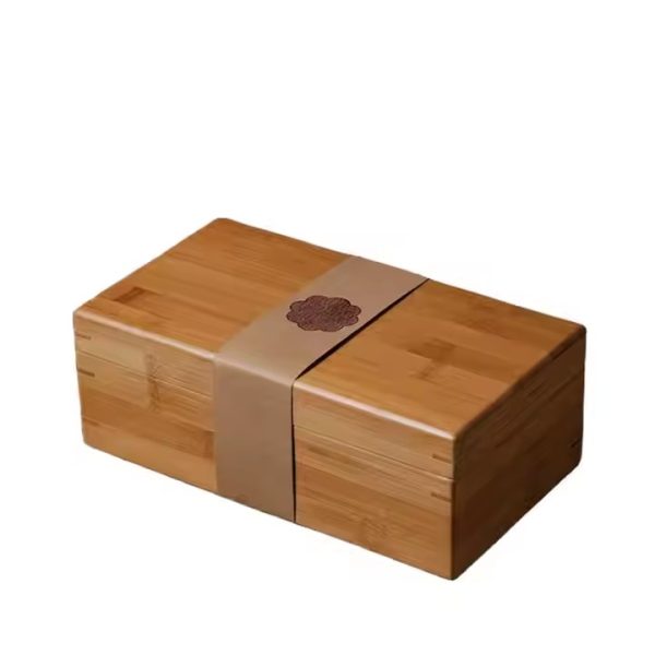 High-Grade Ceramic Cup Packaging Box - Wholesale Solid Wood and Bamboo Gift Box