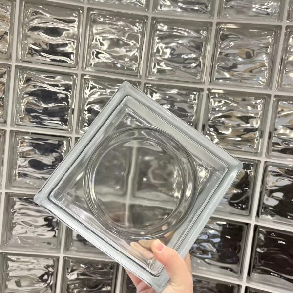 Wholesale 19019080mm Fireproof Hollow Glass Block – Professional Building Glass for Indoor Decoration