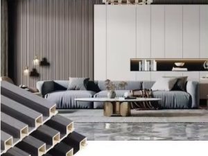 Eco-Friendly Home Waterproof Fireproof Interior Wall Decor Wood Plastic Composite 3D Wpc Wall Panel