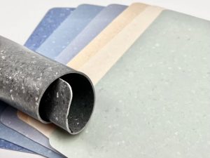 Wood Texture 2mm Vinyl Roll – Homogeneous PVC Flooring for Hospitals