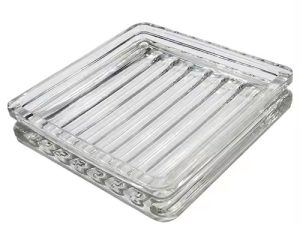 Wholesale Clear/ Color 190*190*80mm Fireproof Hollow glass block/Solid brick hollow Glass Block building glass