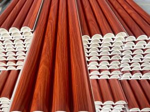 High Quality Bamboo Waterproof Fireproof UV Coating Easy Install WPC Wall Panel