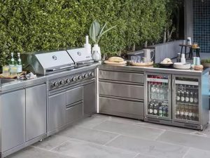 Waterproof Metal Stainless Steel Kitchen Cabinet – Durable and Stylish for Modern Kitchens