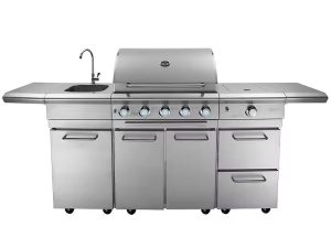 2024 High-Quality Stainless Steel BBQ Gas Grill Island – The Ultimate Outdoor Kitchen