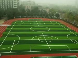 100% Eco-Friendly Artificial Turf for Soccer - Child and Pet Safe