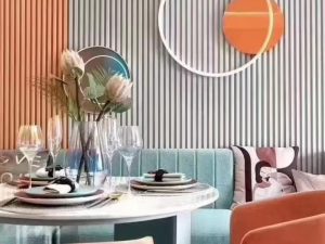 ألواح حائط WPC وشرائح خشبية - كسوة حائط أنيقة ومتينة