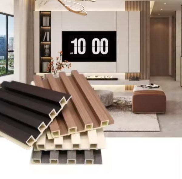 160mm Modern Traditional Factory Price Flute Cladding Classical WPC Wall Panel Interior Decoration