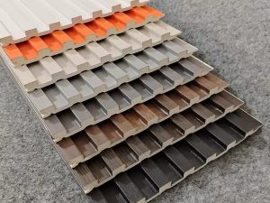 لوحة WPC لوحة الحائط الخشبية WPC الديكور الداخلي لوحة الحائط WPC الداخلية