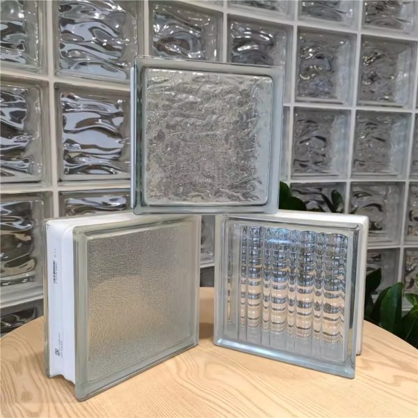 190x190x95mm Clear Glass Block – High-Quality Glass Brick for Bathroom Decoration and Partition Walls