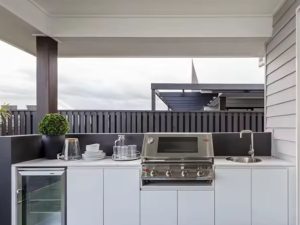 مطبخ خارجي متنقل من فيرمونت – خزائن مطبخ خارجية من الفولاذ المقاوم للصدأ 304 للطهي الفاخر