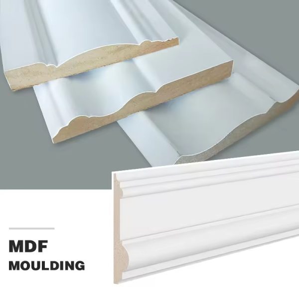 8FT-16FT MDF Cornice Frame Moulding – Elegant Decorative Ceiling Cornice