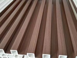 High Quality Wooden Texture Waterproof Fireproof 3D Feeling Indoor Decoration WPC Wall Panel