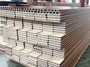 Natural Design Waterproof Fireproof Color File Indoor PVC WPC Wall Panel Decoration