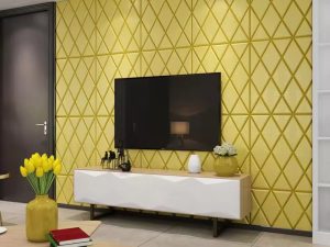 Wholesale Home Decoration Self-Adhesive Wall Tiles Foam Diamond Brick 3D Wallpaper Walls