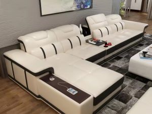 طقم أريكة فندقي فاخر من فئة الخمس نجوم – الأناقة والراحة لغرف الضيوف