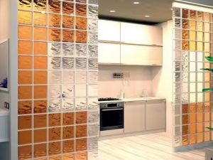 Hot Sale 19019080mm Fireproof Hollow Glass Block – Ice Shadow Mist Building Glass for Stylish Decoration