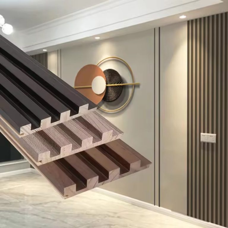 Indoor WPC Cladding Fluted Wall Board – Stylish and Durable Decorative ...