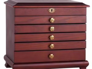 Custom Logo Natural Wooden Jewelry Storage Box - Elegant Jewelry Package for Women