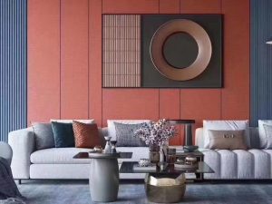 WPC Wall Panel and Wooden Slats - Elegant Interior Wall Cladding