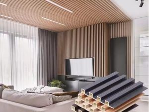 WPC Decorative Environmental-Friendly Wall Panel – Quick Installation