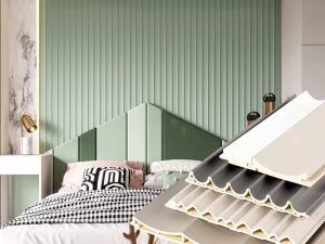 Commercial Hot Sale Waterproof Soundproof Home Decoration Bamboo Indoor WPC Wall Panel