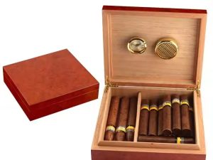 صندوق هدايا السيجار الزجاجي بالجملة - حل أنيق ومتين لتخزين السيجار