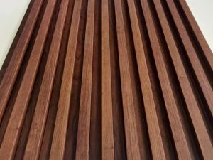 Fluted WPC Wall Panels Cladding WPC Wall Panel For Indoor WPC Interior Wall Cladding